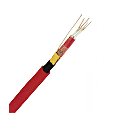 Cablu semn. incendiu,ignif. fără hal. J-H(ST)H 1x2x0,8 BMK roşu Schrack